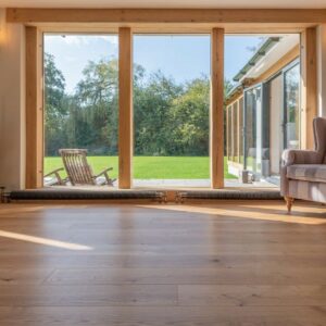 Professional Solid European Oak Flooring Natural lacquered - 18mm x 130mm